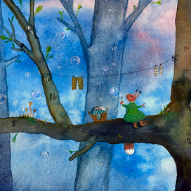 весенняя стирка