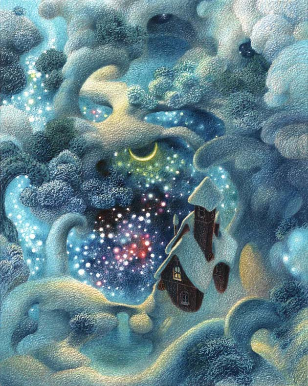 Дом Странствующего голубя. Зима