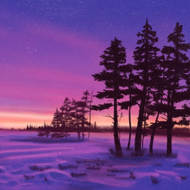 Зимняя заря_часть 2