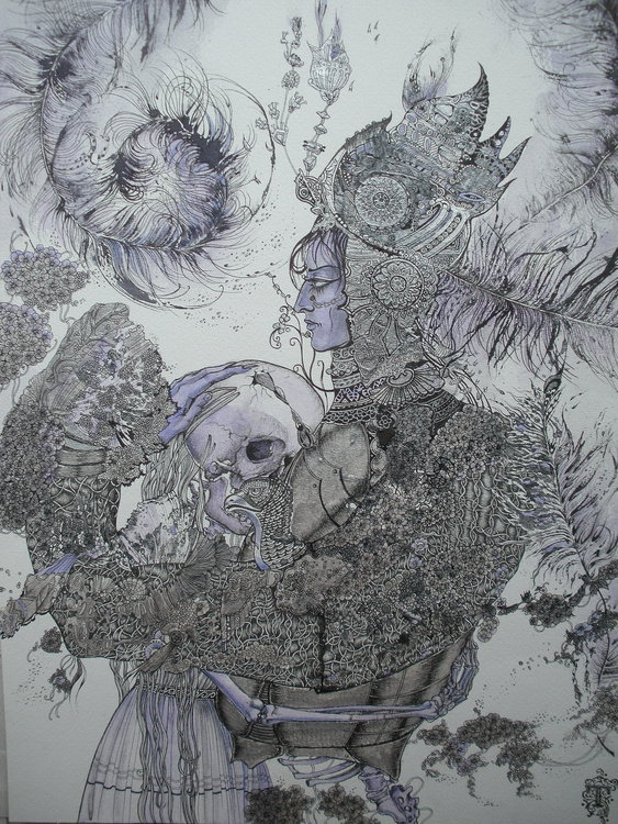 "Фиолетовый рыцарь и его Смерть"