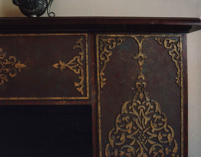 оформление камина 2