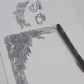 Детали дизайна пригласительных