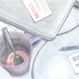 Офисная чашка