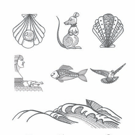 Иллюстрации для сказки Жюля Верна "Приключения семьи Ратон"