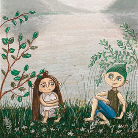 Девочка и водяной