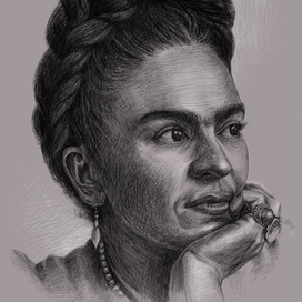 Портрет Фриды Кало де Ривера (Frida Kahlo de Rivera),