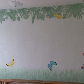 Роспись в садике