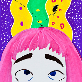 Вша и роовый парик