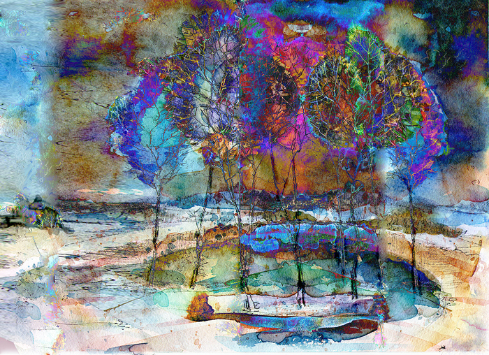 Уютный прудик