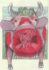 🍓🐮