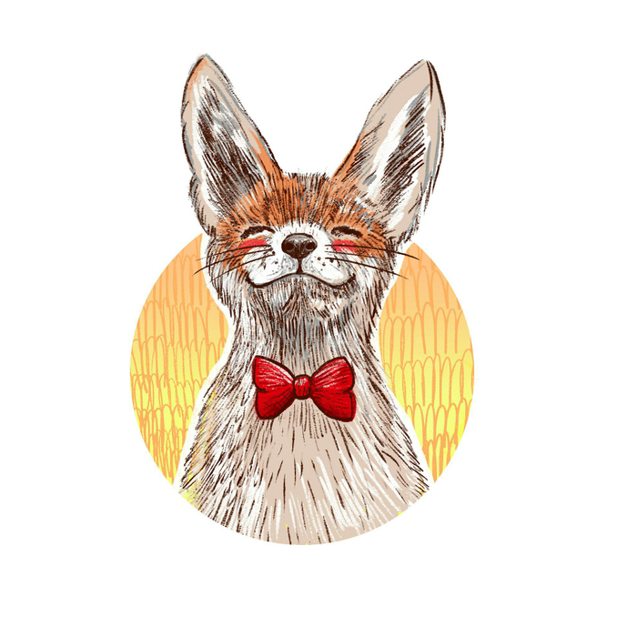 Хитрый и довольный