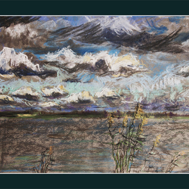 Озеро Неро в августовский ветер