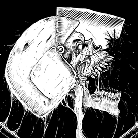 "Police" Skull Череп "Полиция"