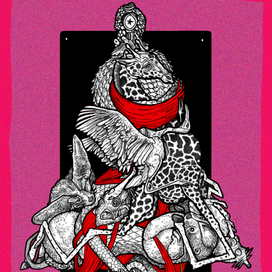 открытка елка 