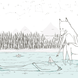 И все твои печали под темною водой 