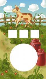 Игра «Кто что ест?» Корова