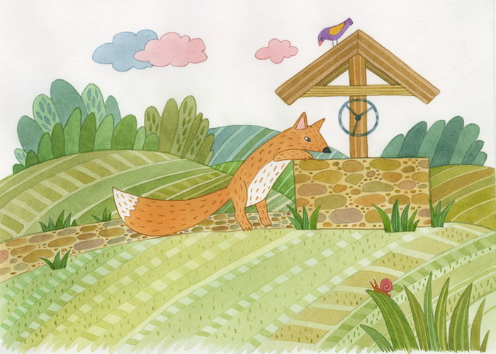 Лис-лисёныш для журн. Кипиня