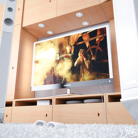 Простенький интерьер