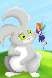 Фея и зайчик