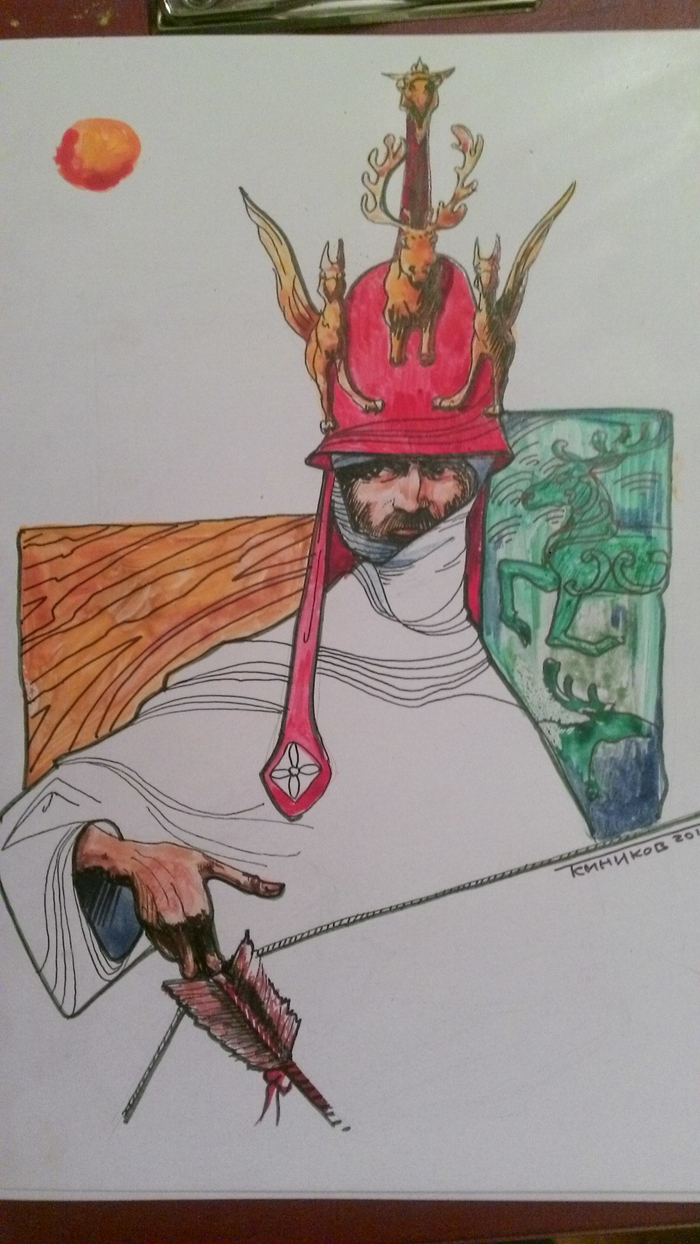 Золото скифов. Эскиз