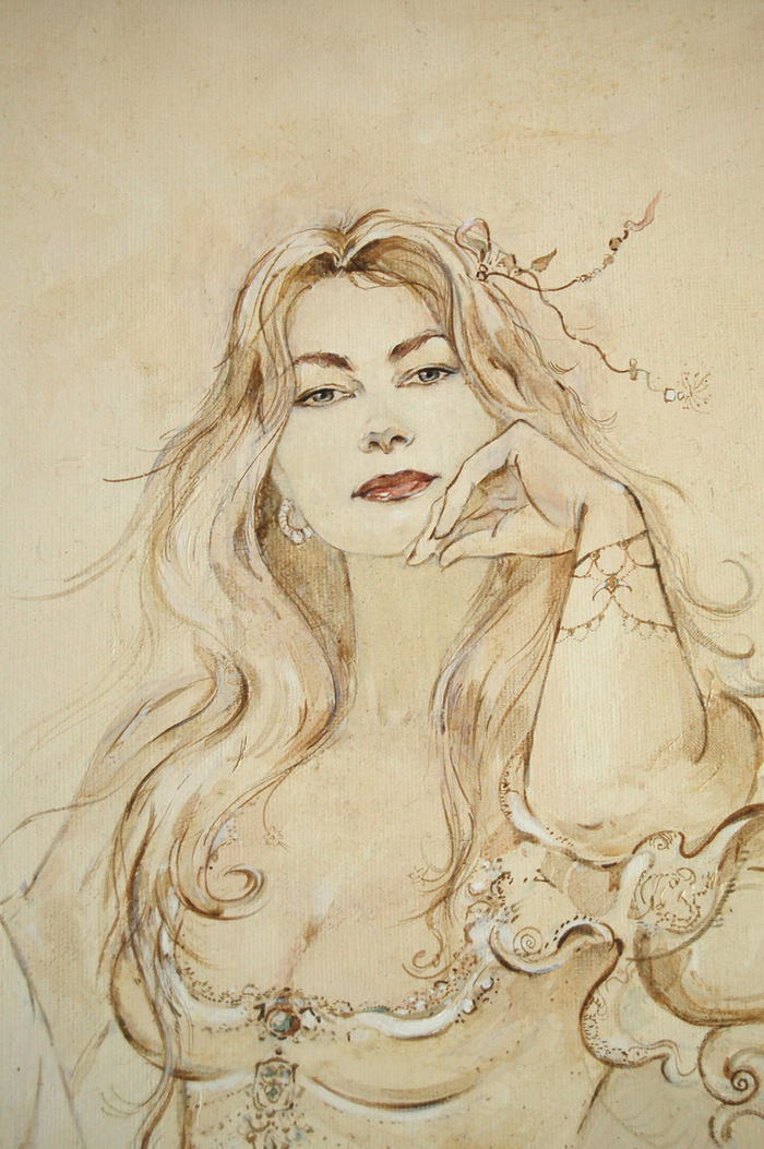 картина маслом ( фрагмент)