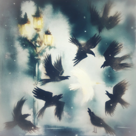 Девять ворон и один фонарь