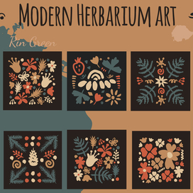 Цветочные карточки