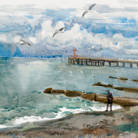 Берег Адлера