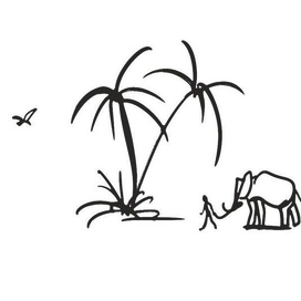 пейзаж тропик