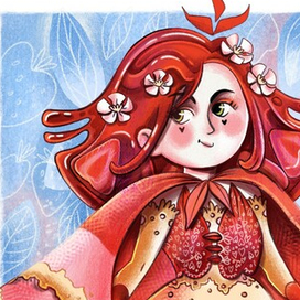 Персонаж - Клубничный тортик