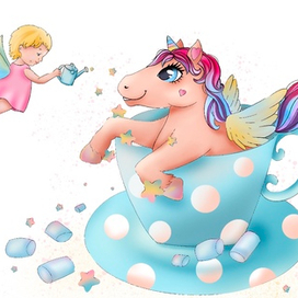 Единорог и ангел