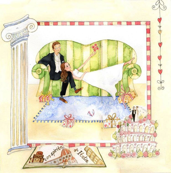 приглашение на свадьбу. 