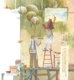 "Апельсиновая девушка" Гордера / Новый дом