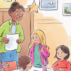 Первый день в школе