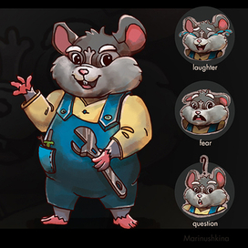 Джун, хомяк-ремонтник.