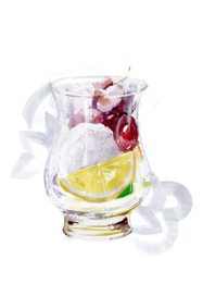 Коктейль из виноградного сока