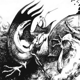 Иллюстрация к пьесе Е.Шварца "Дракон". 2007 г.