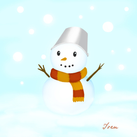 Милый снеговичек