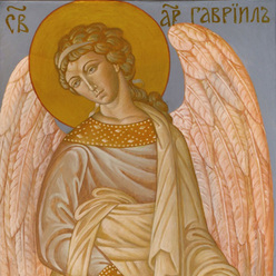 Фреска. Архангел Гавриил