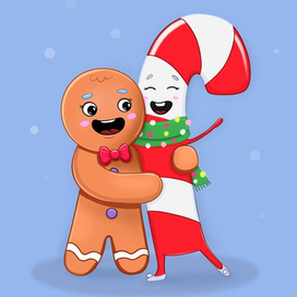 Новогодняя открытка