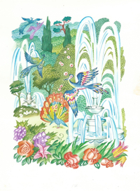 Аленький цветочек - фронтиспис