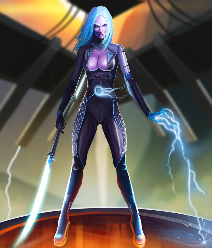  концепт персонажа