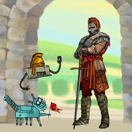 Слайд-презентация для Лиги Роботов.