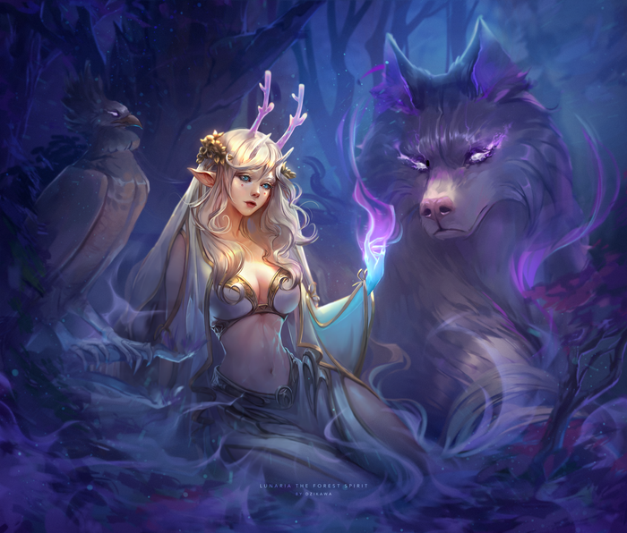 Lunaria the Forest Spirit