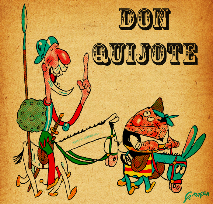 Дон Кихот и Санчо