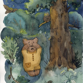 Иллюстрация к сказке про Шумку