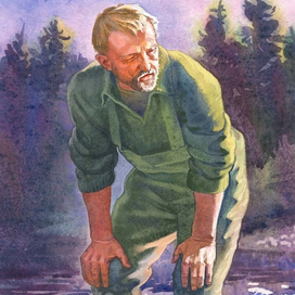 Иллюстрация к рассказу о рыбаках