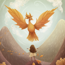 Детская иллюстрация "Осень"