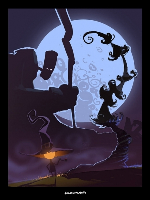 "Холодное сердце". Иллюстрация. Эскиз.