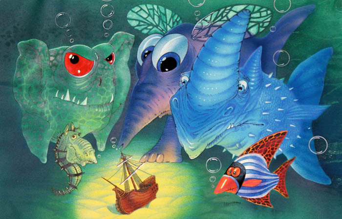 Клякса на дне морском